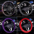 Shiny diamond steering wheel cover